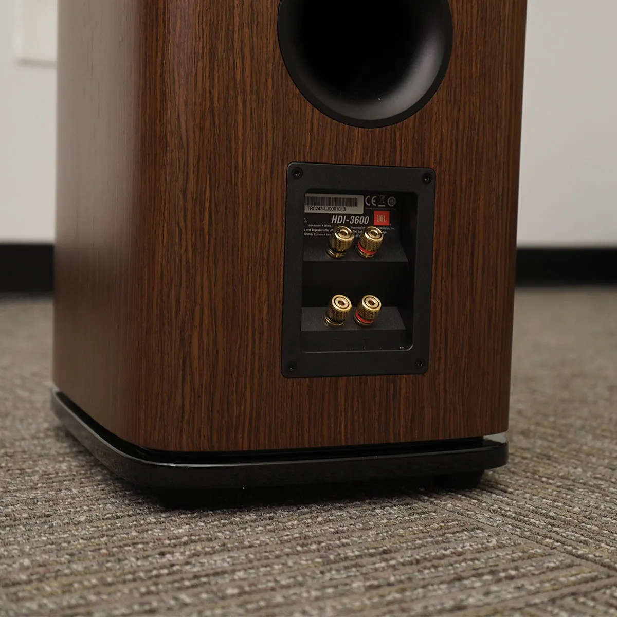 JBL OPEN BOX HDI-3600 2.5-Way Floorstanding Loudspeaker - Gray Oak - Each - Excellent Condition