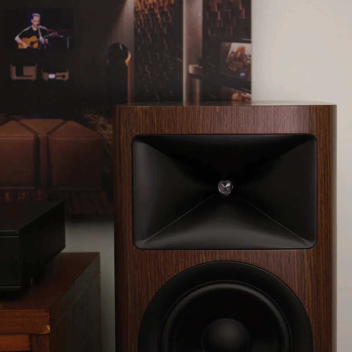 JBL OPEN BOX HDI-3600 2.5-Way Floorstanding Loudspeaker - Gray Oak - Each - Excellent Condition