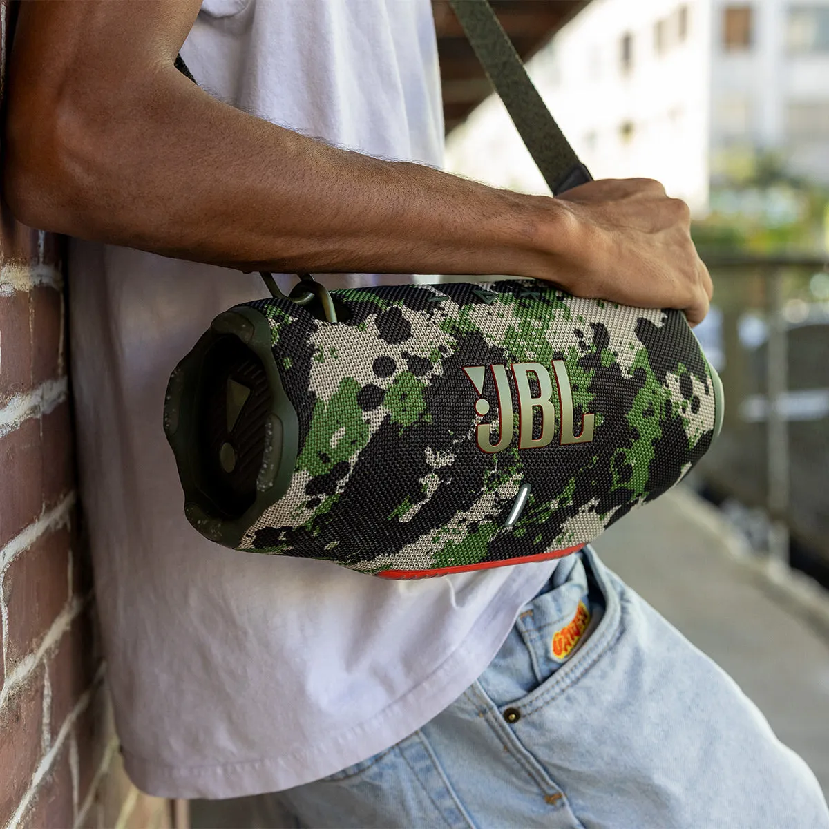 JBL Xtreme 4 Portable Waterproof Bluetooth Speaker (Camo)