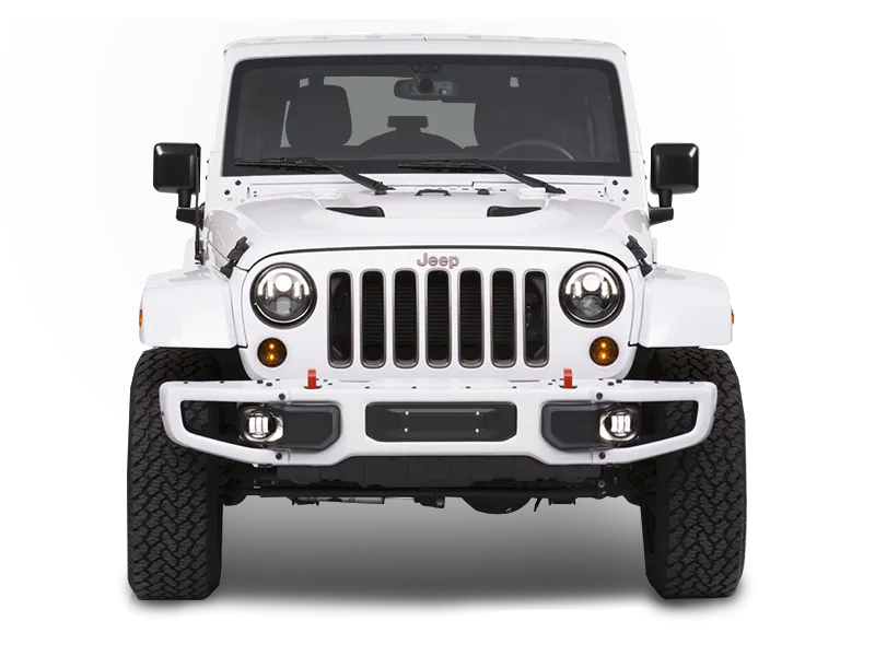 JW SPEAKER 6145 J2 Series LED Fog Light Kit for 07-18 Jeep Wrangler JK & JK Unlimited