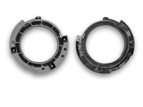 JWS Mounting Adapters to fit J.W. Speaker LED Head Lights into 17-18 Jeep Wrangler JK with Factory LED Head Lights