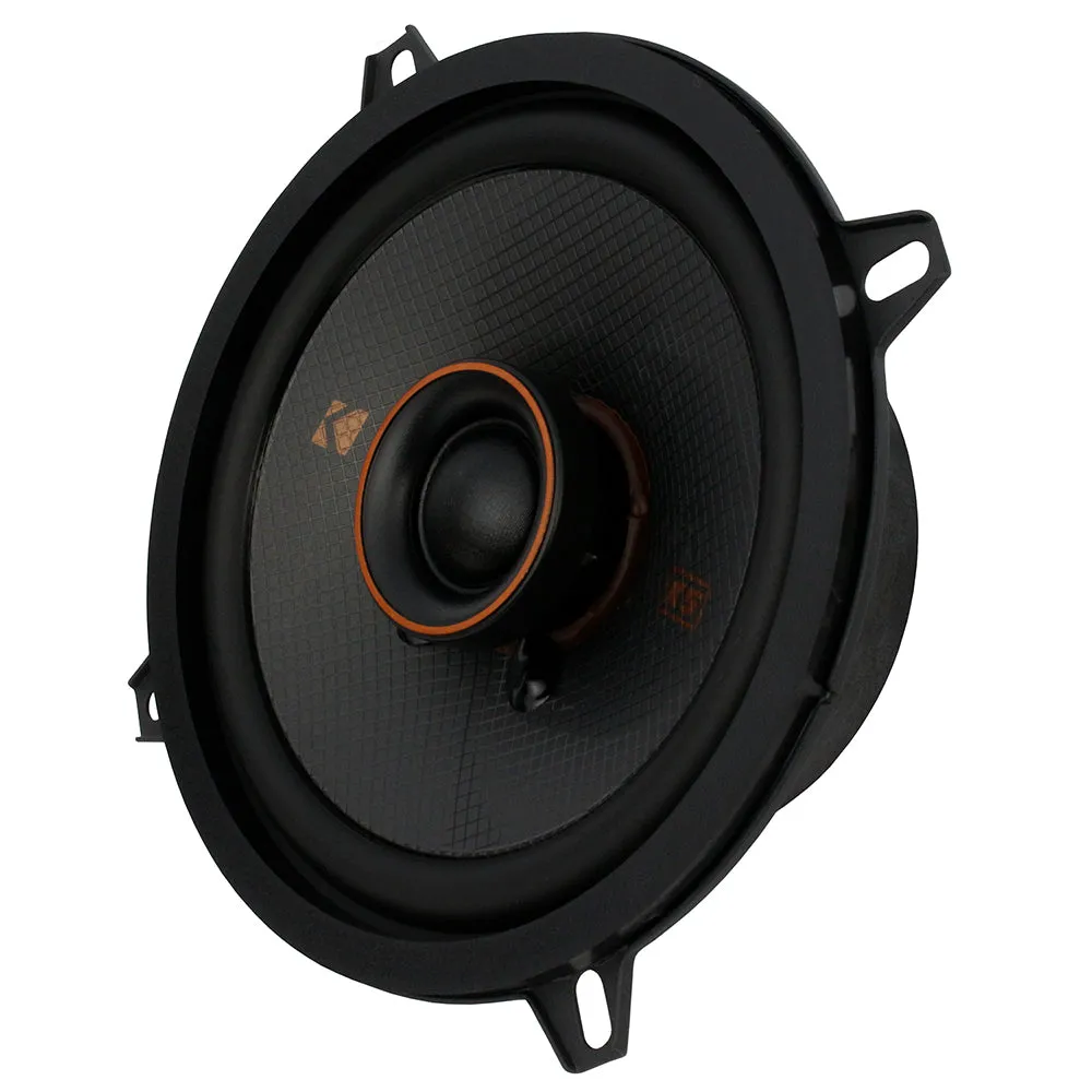 Kicker KSC50 5.25 Inch Coaxial Car Audio Speaker Pair 150W Peak 75W RMS 47KSC504