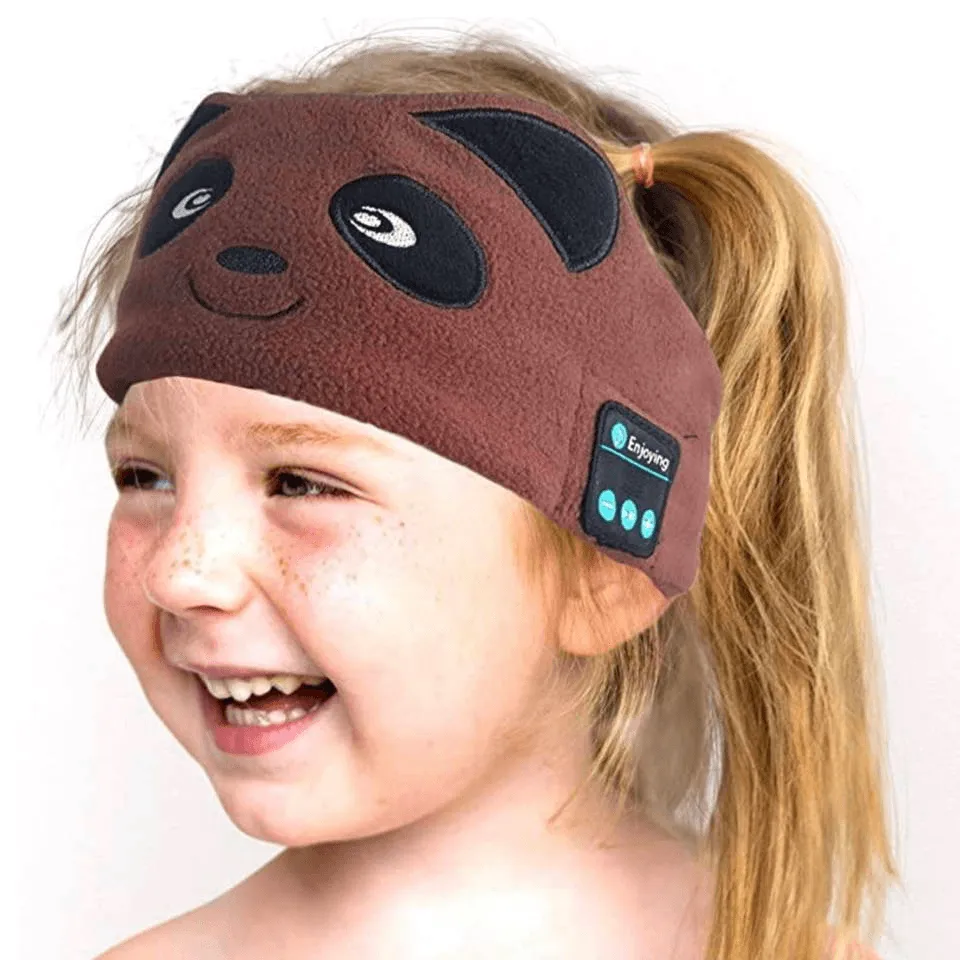 Kids Bluetooth Sleep Mask – Cozy Comfort, Built-in Speakers, Adjustable Fit