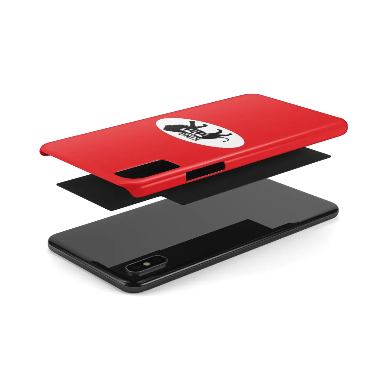 King YAHWEH Trends Slim Phone Case (Fire Red)
