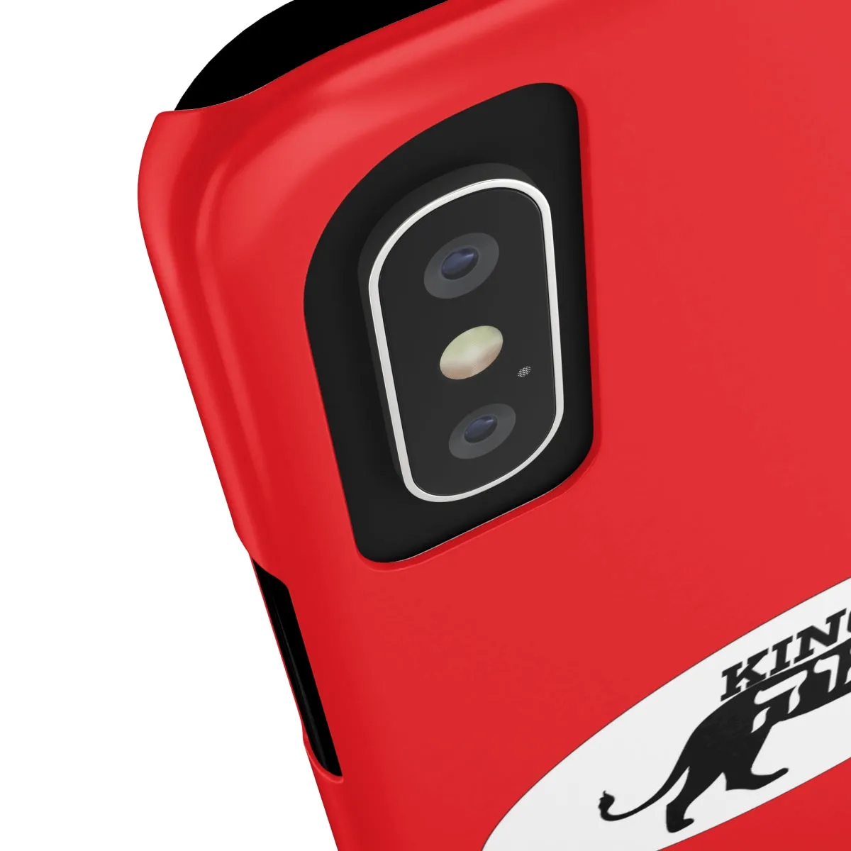 King YAHWEH Trends Slim Phone Case (Fire Red)