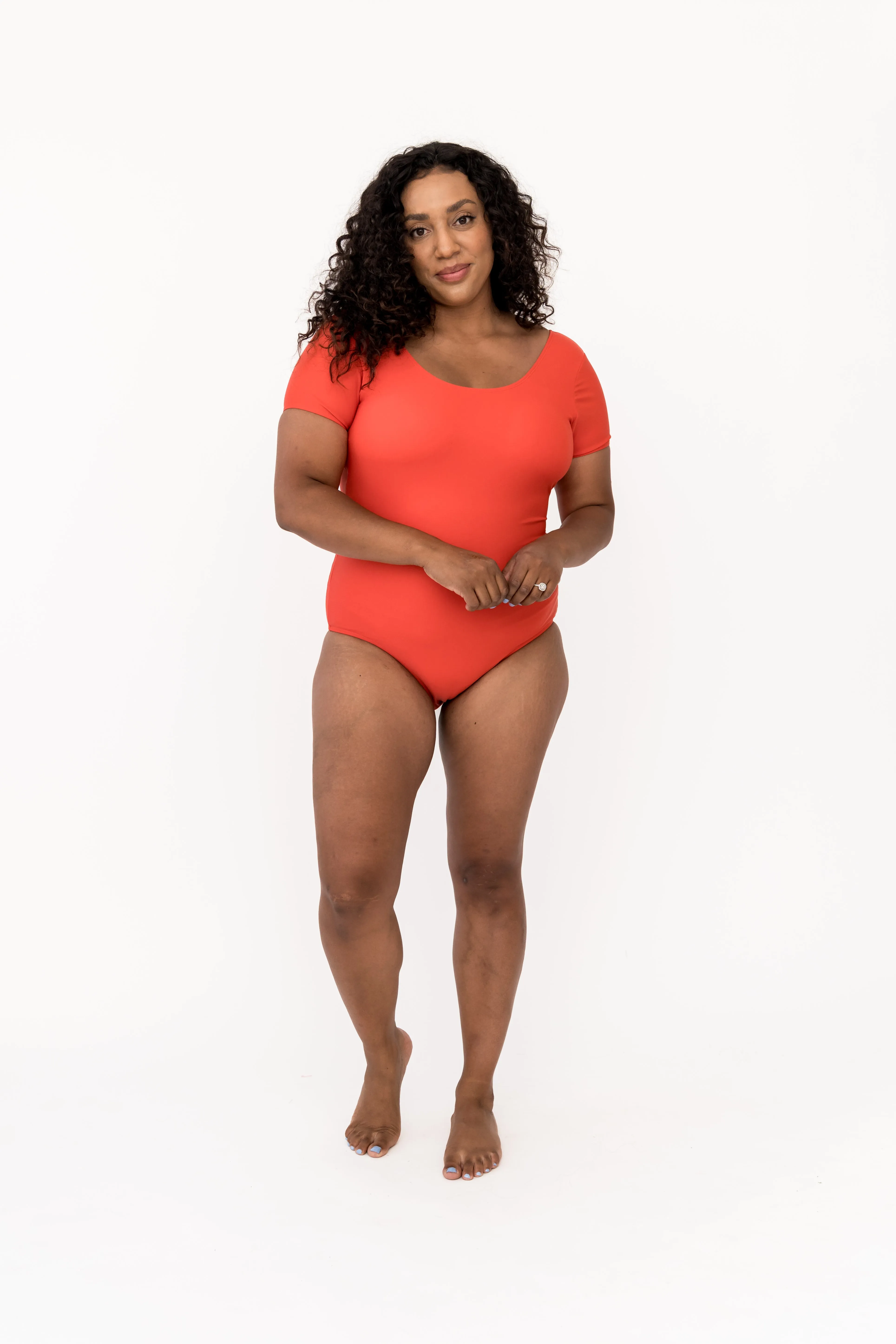 Kirra One Piece | Nautical Red
