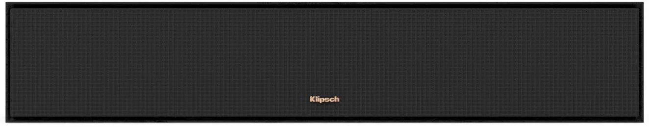 Klipsch - Next Gen Reference Series Quad 3-1/2" 400-Watt Passive 2-Way Center-Channel Speaker - black