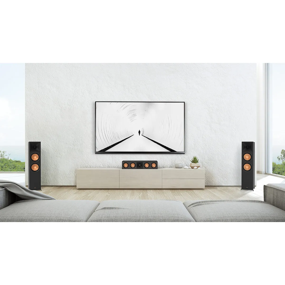 Klipsch Reference Premiere RP-8000F II Floorstanding Speakers - Pair (Ebony)