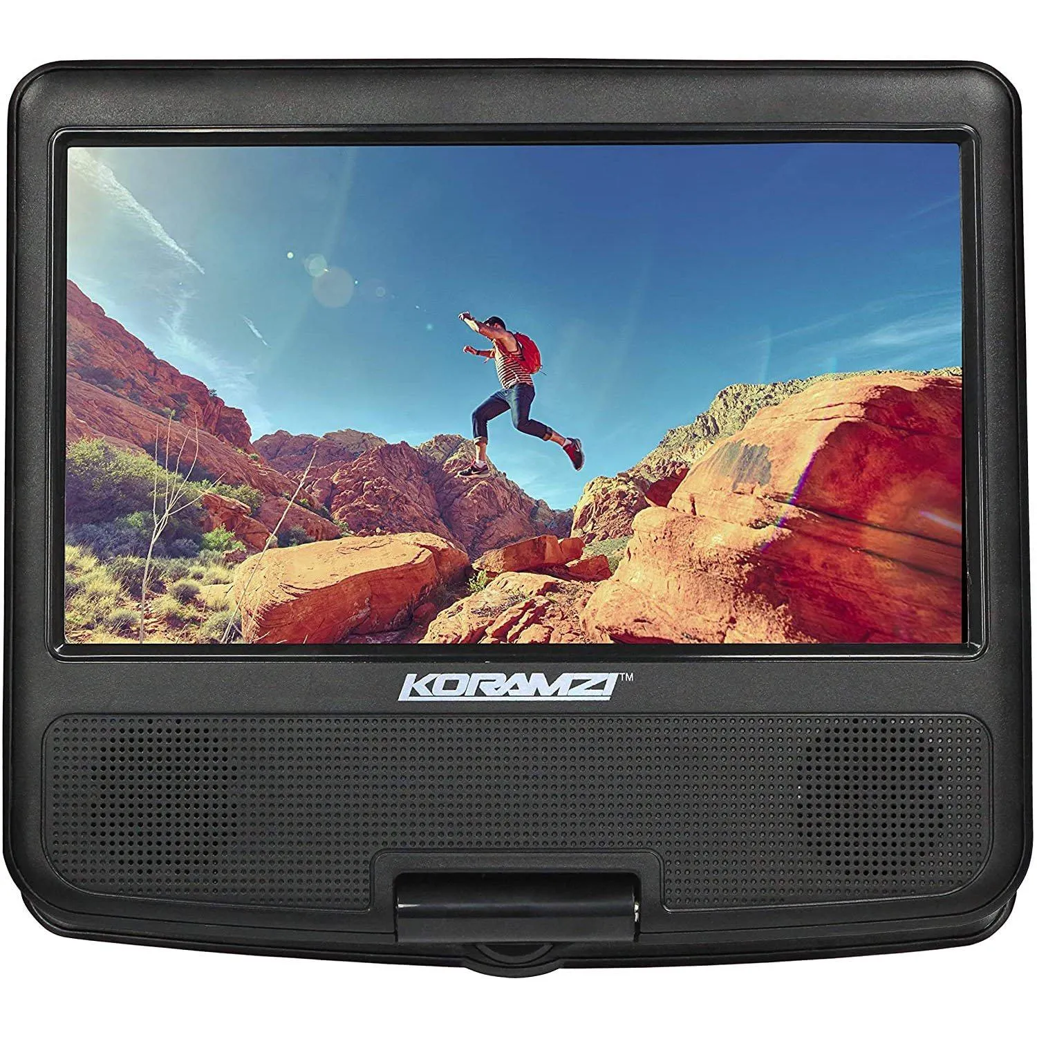KoramzI 7" Portable Swivel DVD Player