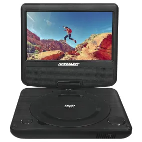 KoramzI 7" Portable Swivel DVD Player