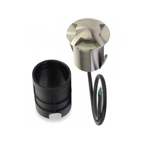LED Four-Way inground Step Light 3W 240V Superlux Lighting - LLED734-SS