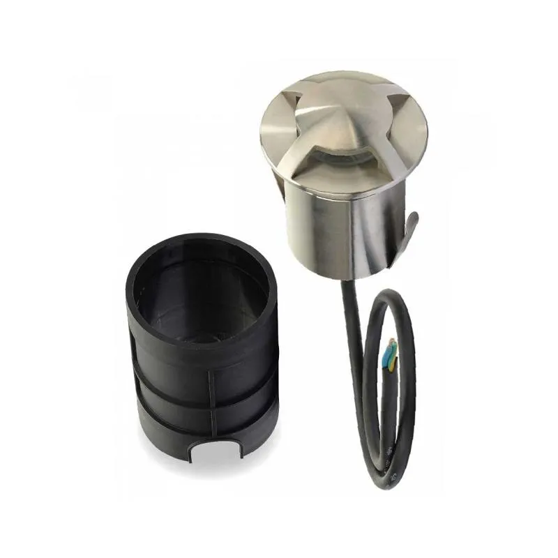 LED Four-Way inground Step Light 3W 240V Superlux Lighting - LLED734-SS