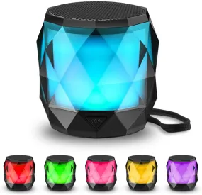 LED Light Portable Magnetic Bluetooth Speaker