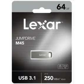 Lexar Jumpdrive M45 Metal USB 3.1 Flash Drive 64GB