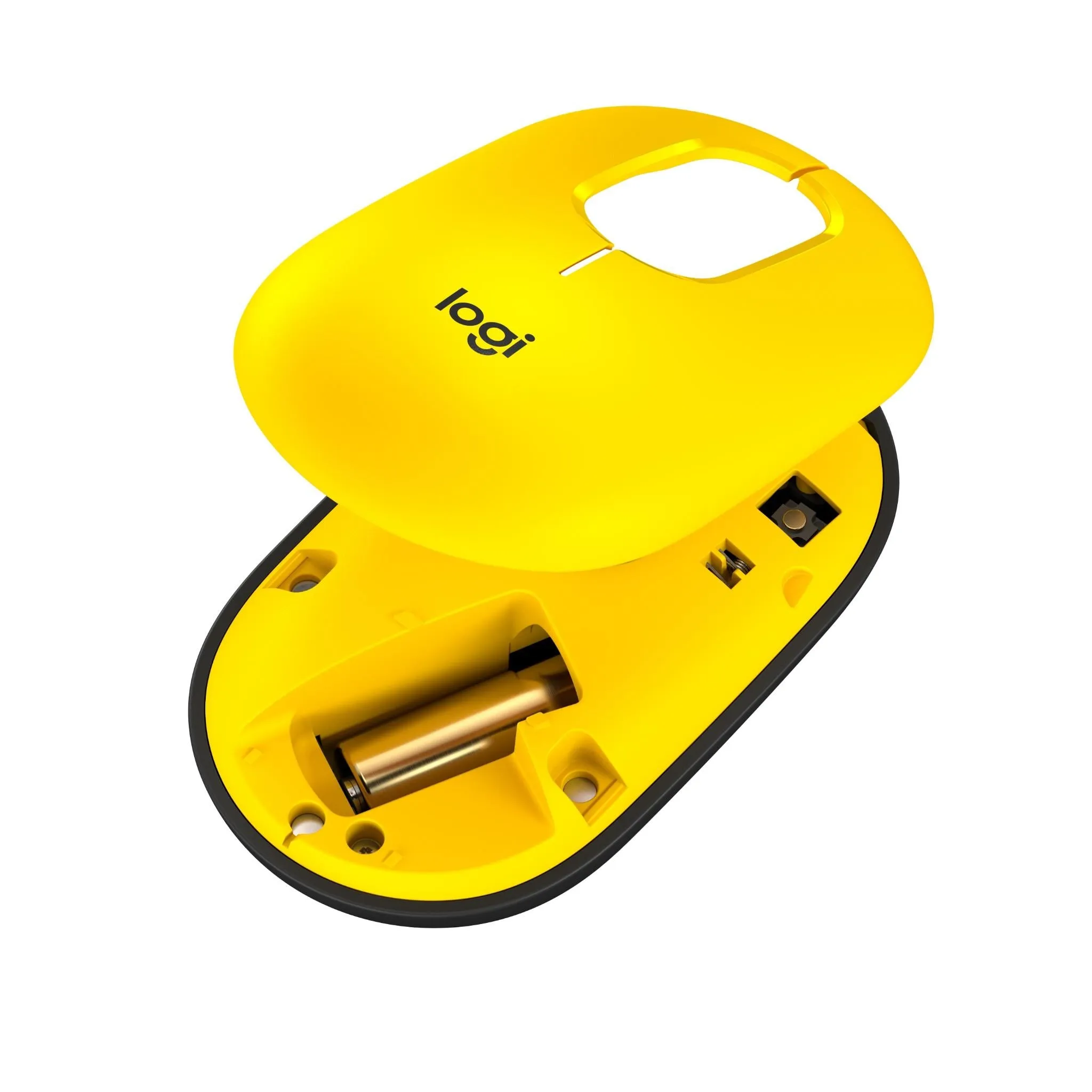 Logitech POP Mouse with Emoji (Blast Yellow)