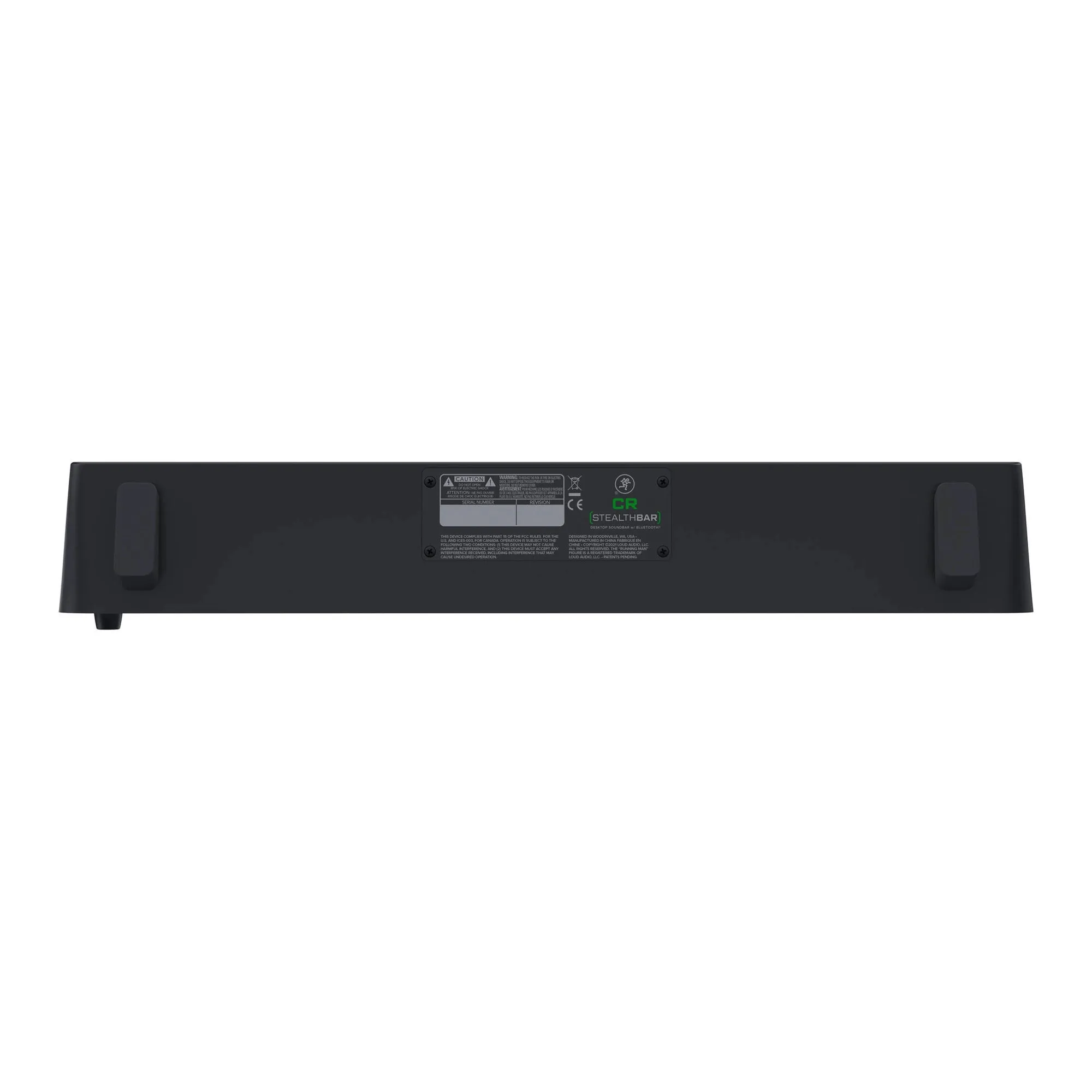 Mackie CR StealthBar Desktop PC Soundbar with Bluetooth