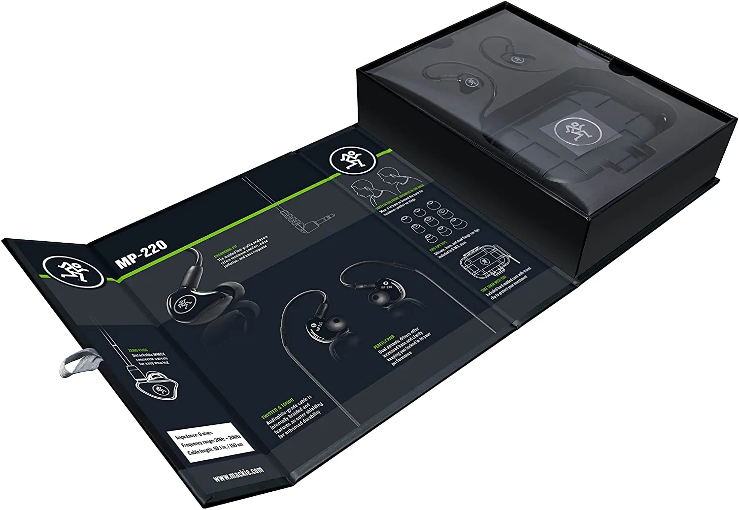 Mackie - MP-220 Dual Dynamic In Ear