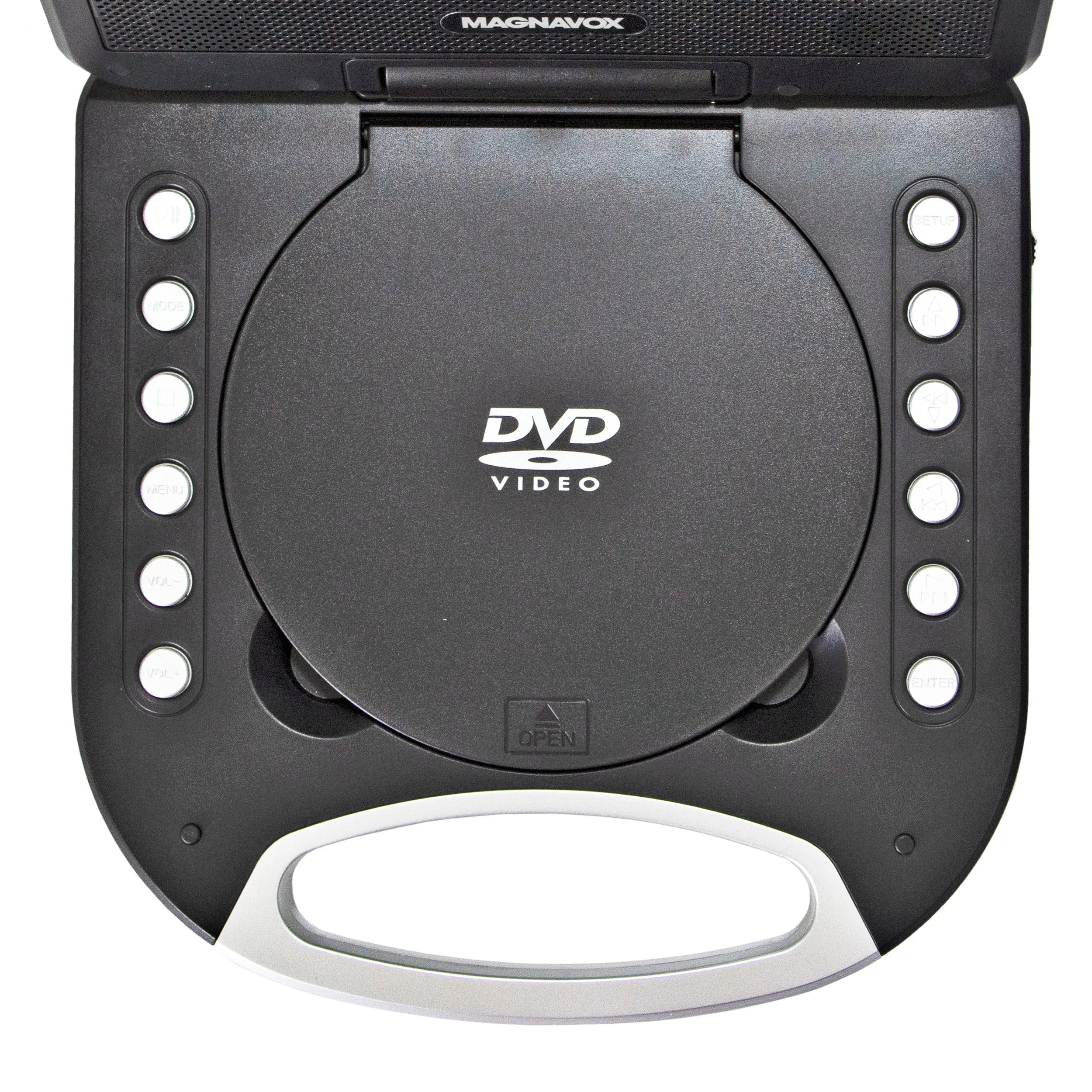 Magnavox MTFT750-BK Portable 7 inch DVD/CD Player with Remote in Black