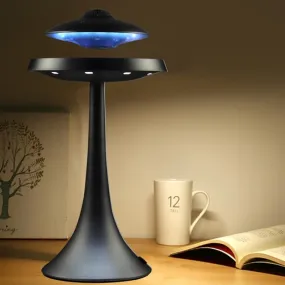 Magnetic Levitating LED Table Lamp w/ speaker
