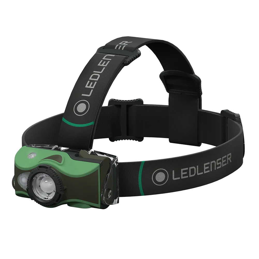 MH8 Green Rechargeable Headlamp