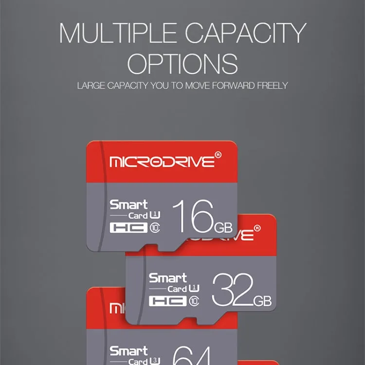 Microdrive 16GB High Speed Class 10 Micro SD(TF) Memory Card