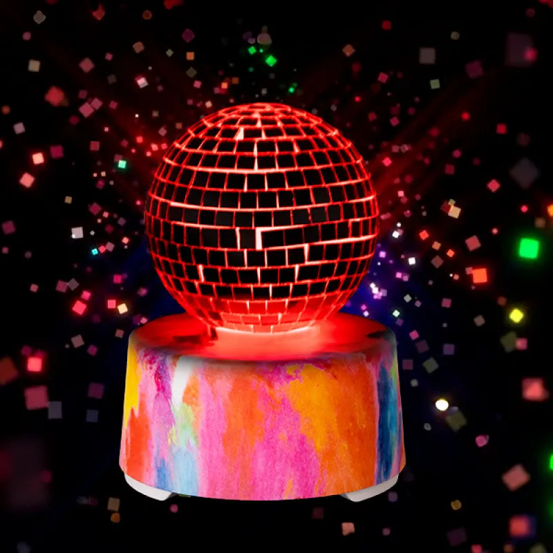 Mirror Ball Bluetooth Speaker Lamp