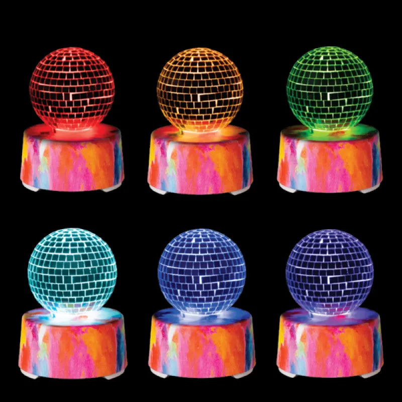 Mirror Ball Bluetooth Speaker Lamp