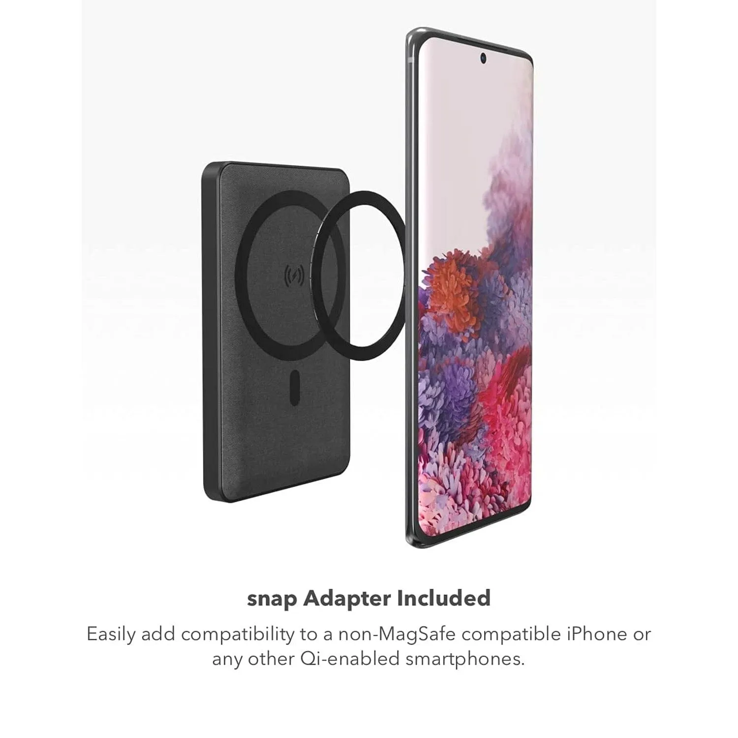 Mophie Snap  Juice Pack Mini MagSafe Compatible 5,000mAh Wireless Charger