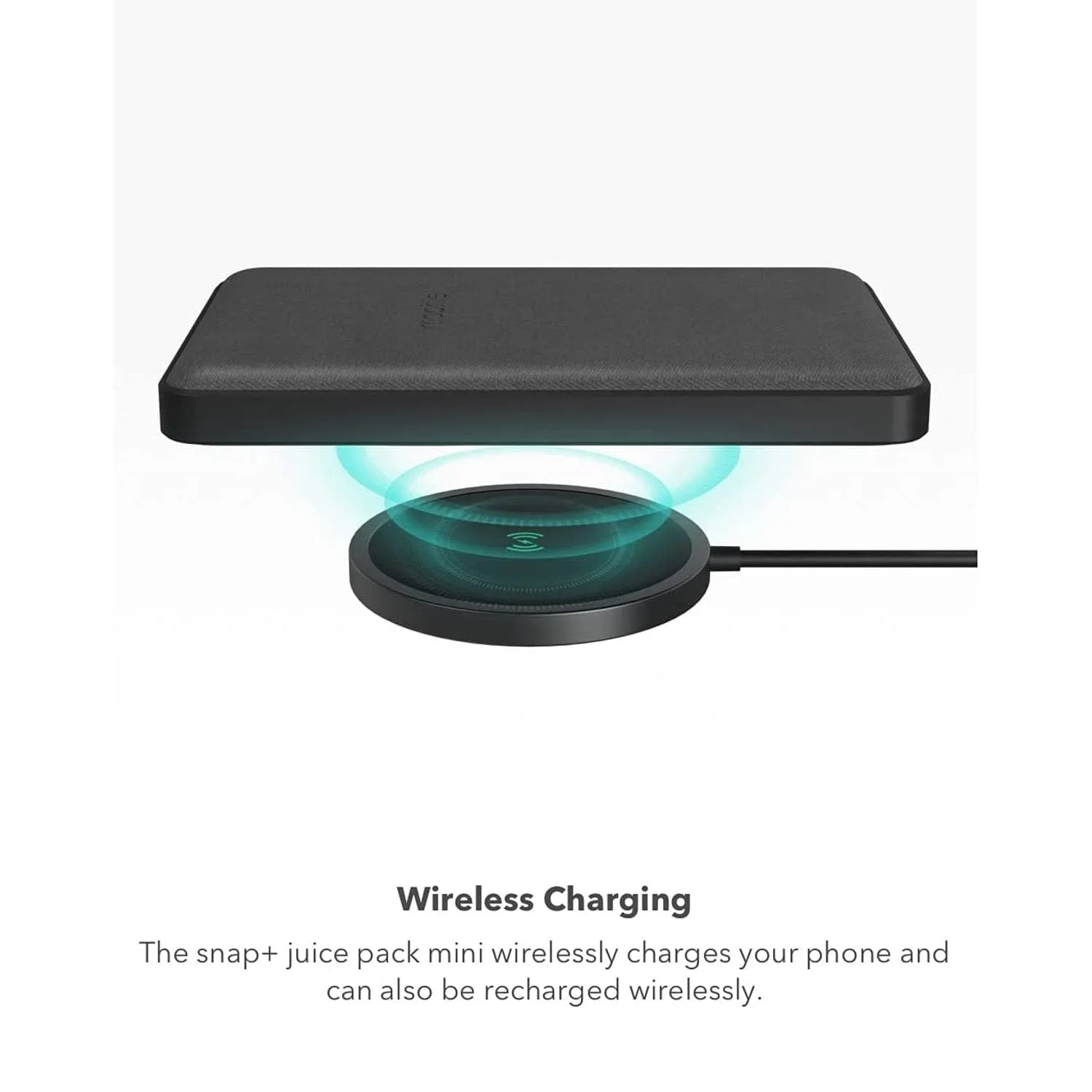 Mophie Snap  Juice Pack Mini MagSafe Compatible 5,000mAh Wireless Charger