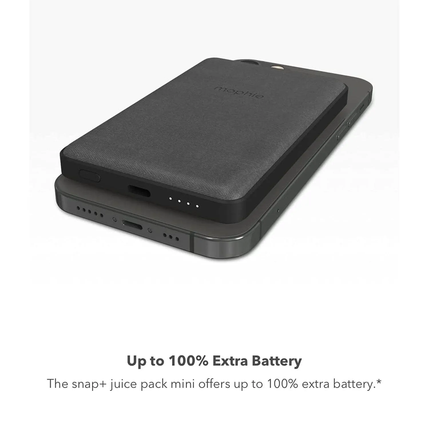 Mophie Snap  Juice Pack Mini MagSafe Compatible 5,000mAh Wireless Charger