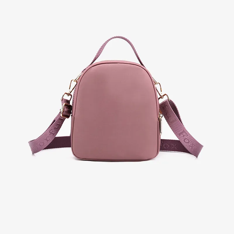 Multiple Compartment Minimalist Purse For Women Portable Crossbody Commuter Bag