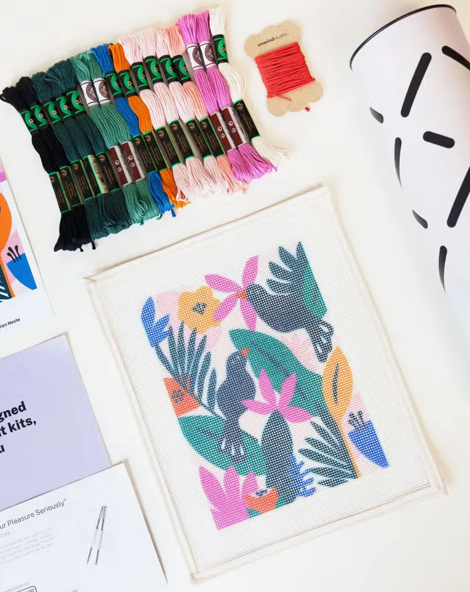 Needlepoint Kits | Unwind Studio