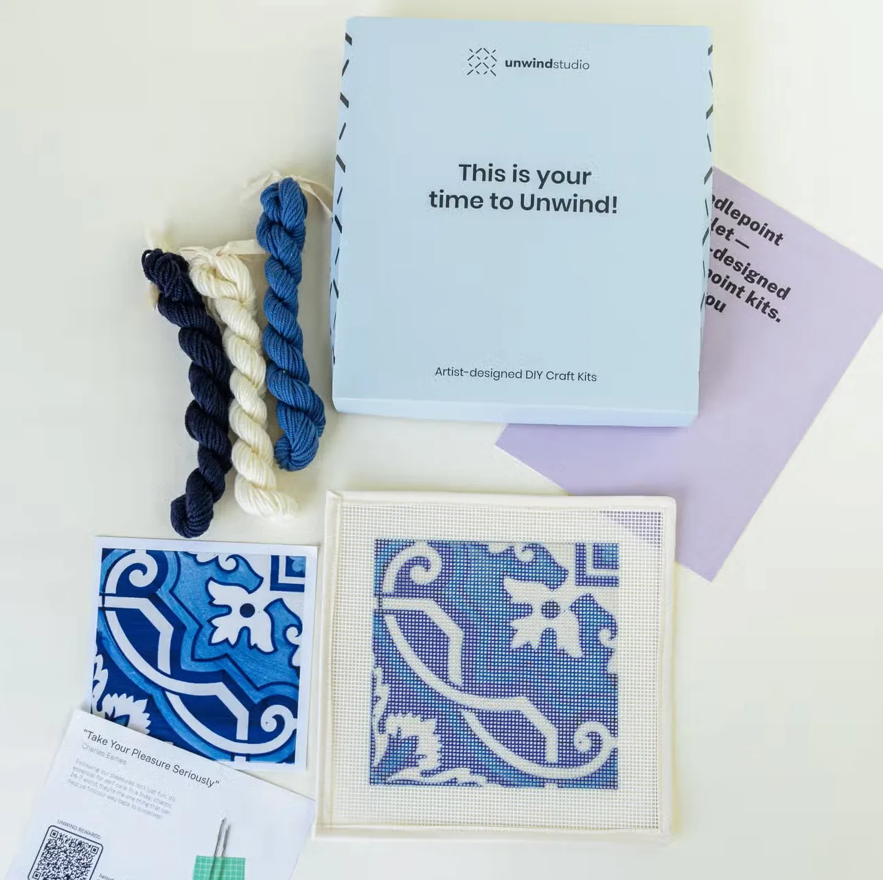 Needlepoint Kits | Unwind Studio
