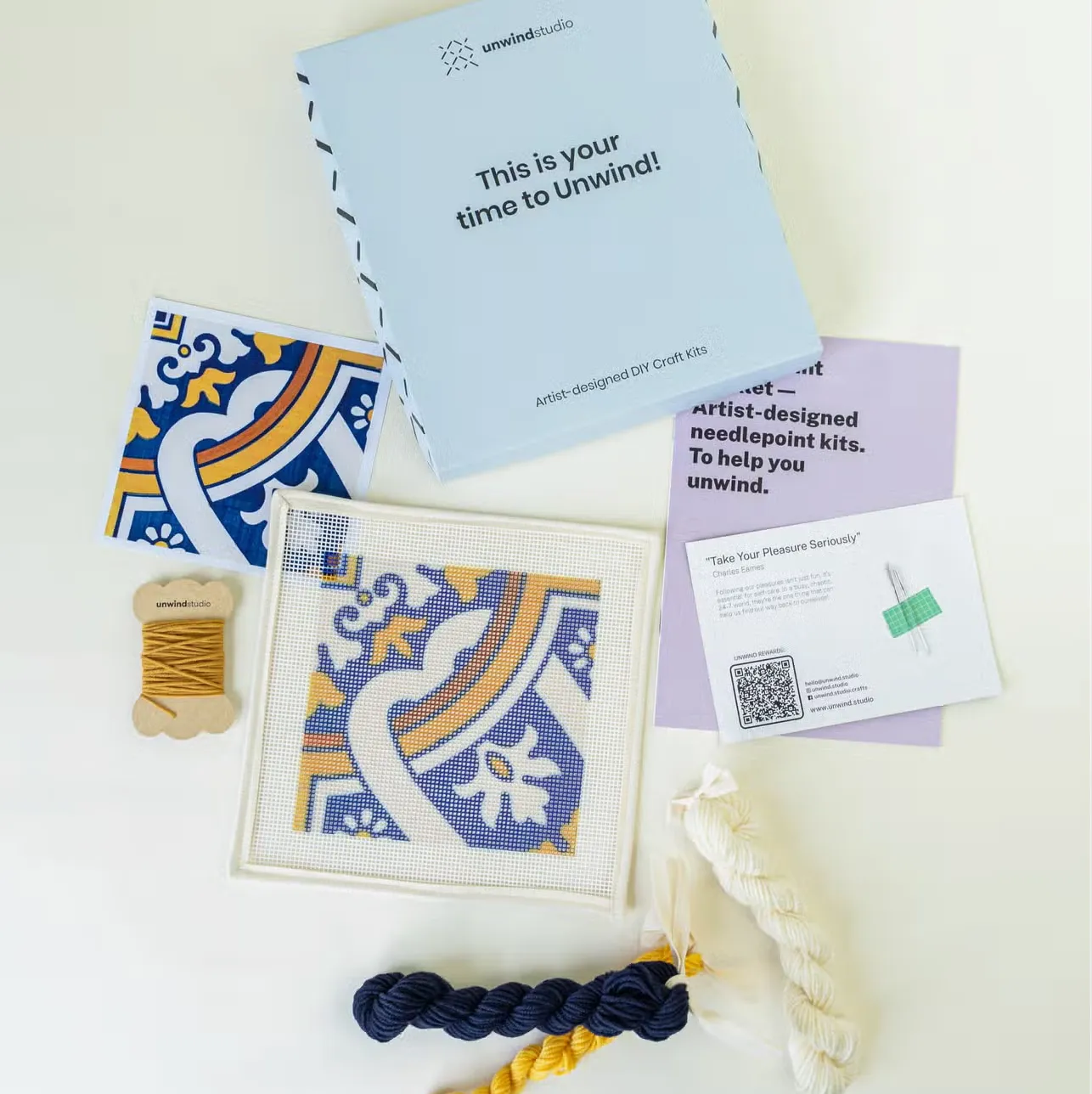 Needlepoint Kits | Unwind Studio
