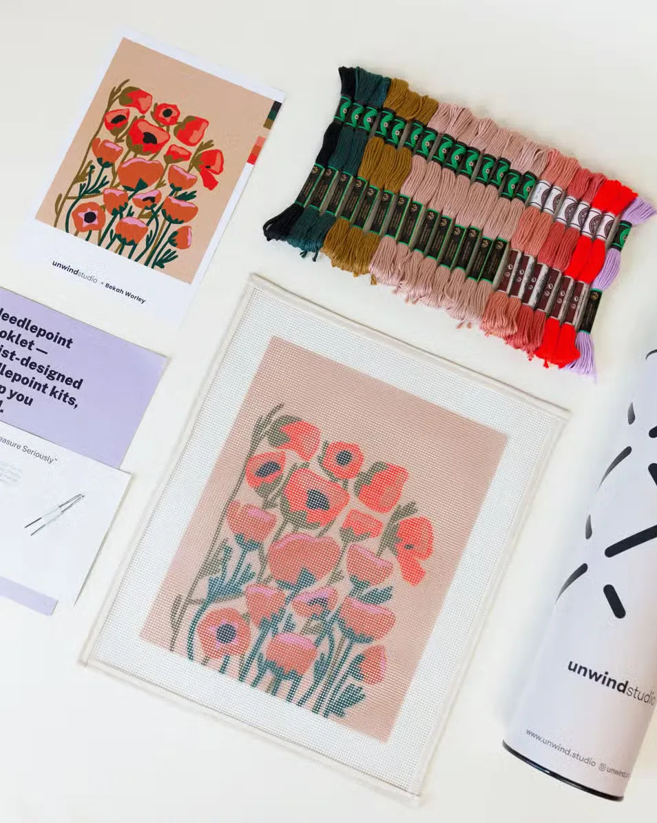 Needlepoint Kits | Unwind Studio