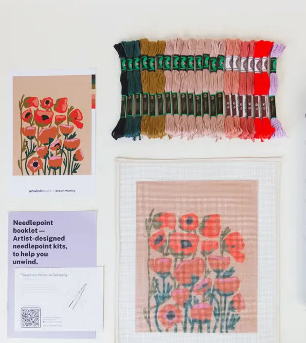 Needlepoint Kits | Unwind Studio