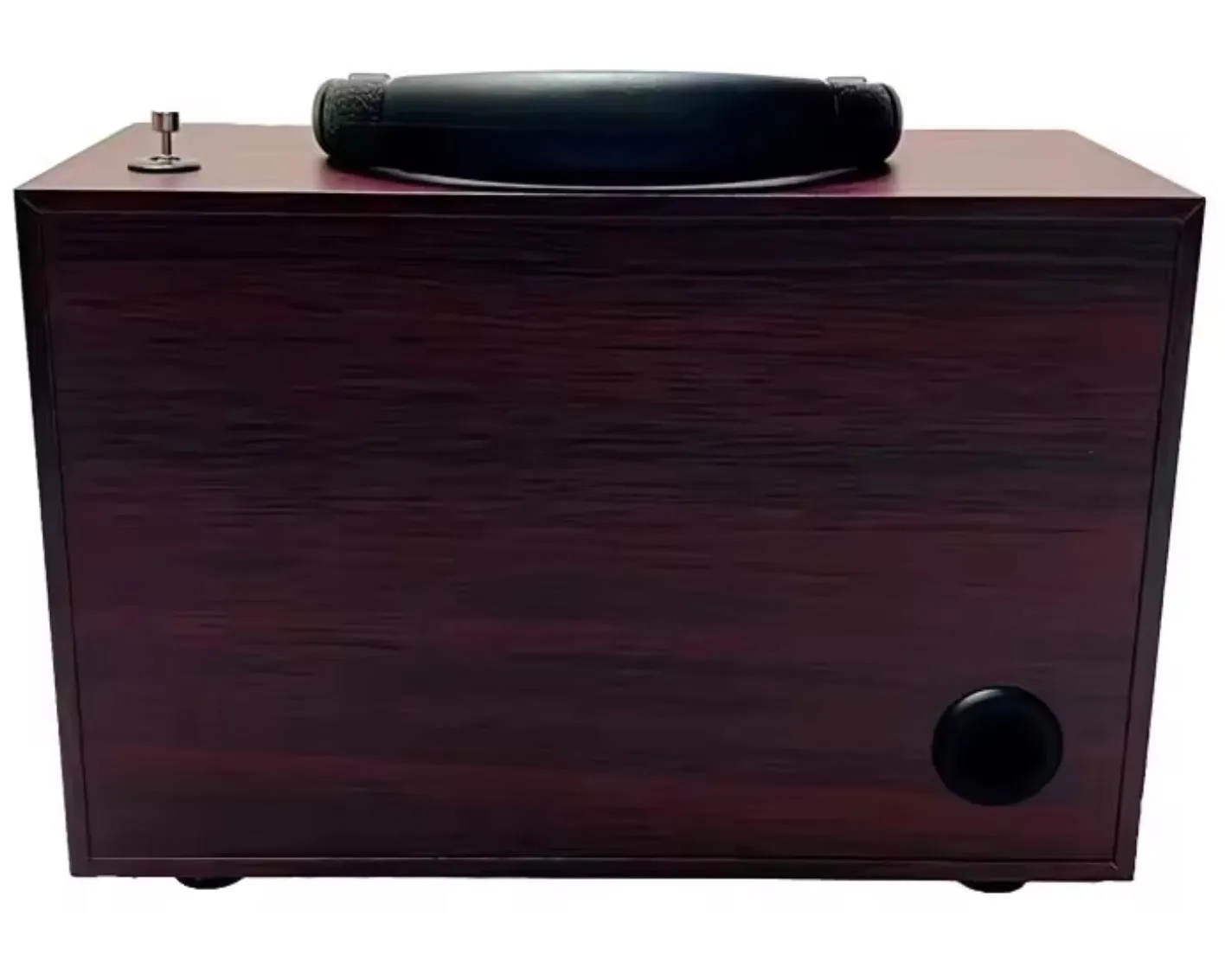 NS8189BT Portable Vintage Retro Wooden Extra Antenna Led Am Fm Radio With USB TF Music Player