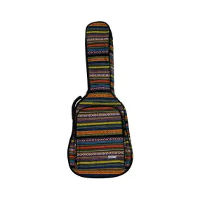 On-Stage Weather-Resistant Acoustic Guitar Bag, Multi-Colored Stripes