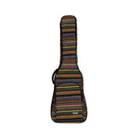 On-Stage Weather-Resistant Bass Guitar Bag, Multi-Colored Stripes