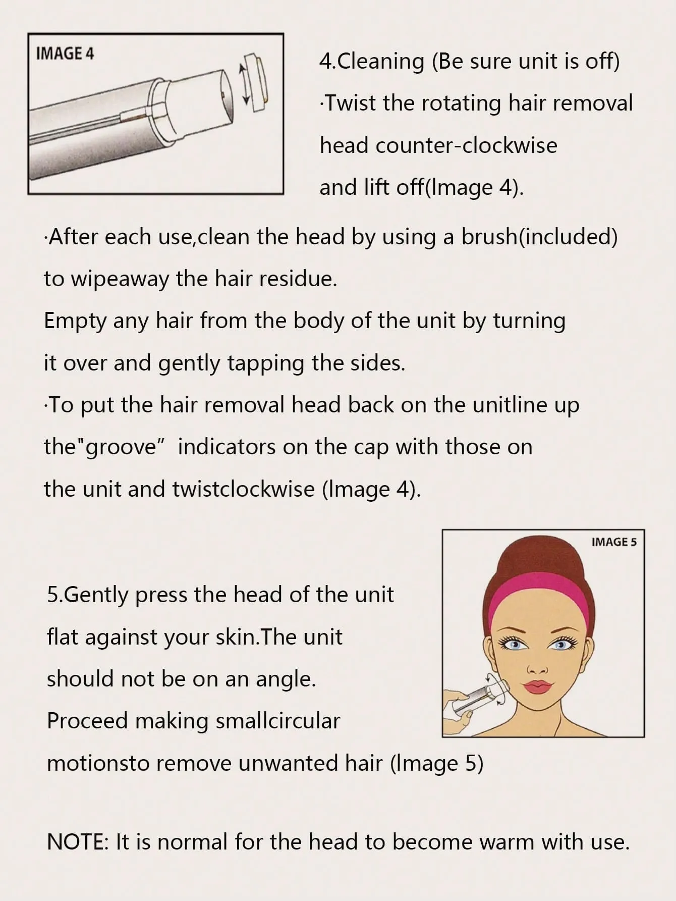 Painless And Safe USB Rechargeable Electric Hair Removal For Women - Full Body Shaver