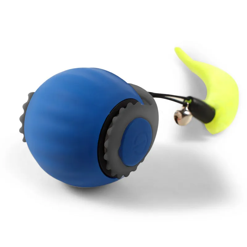 Pet Gravity Ball Cat Toy | Automatic Rolling Ball for Cats | Funny Silicone Toy