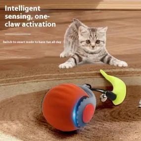 Pet Gravity Ball Cat Toy | Automatic Rolling Ball for Cats | Funny Silicone Toy