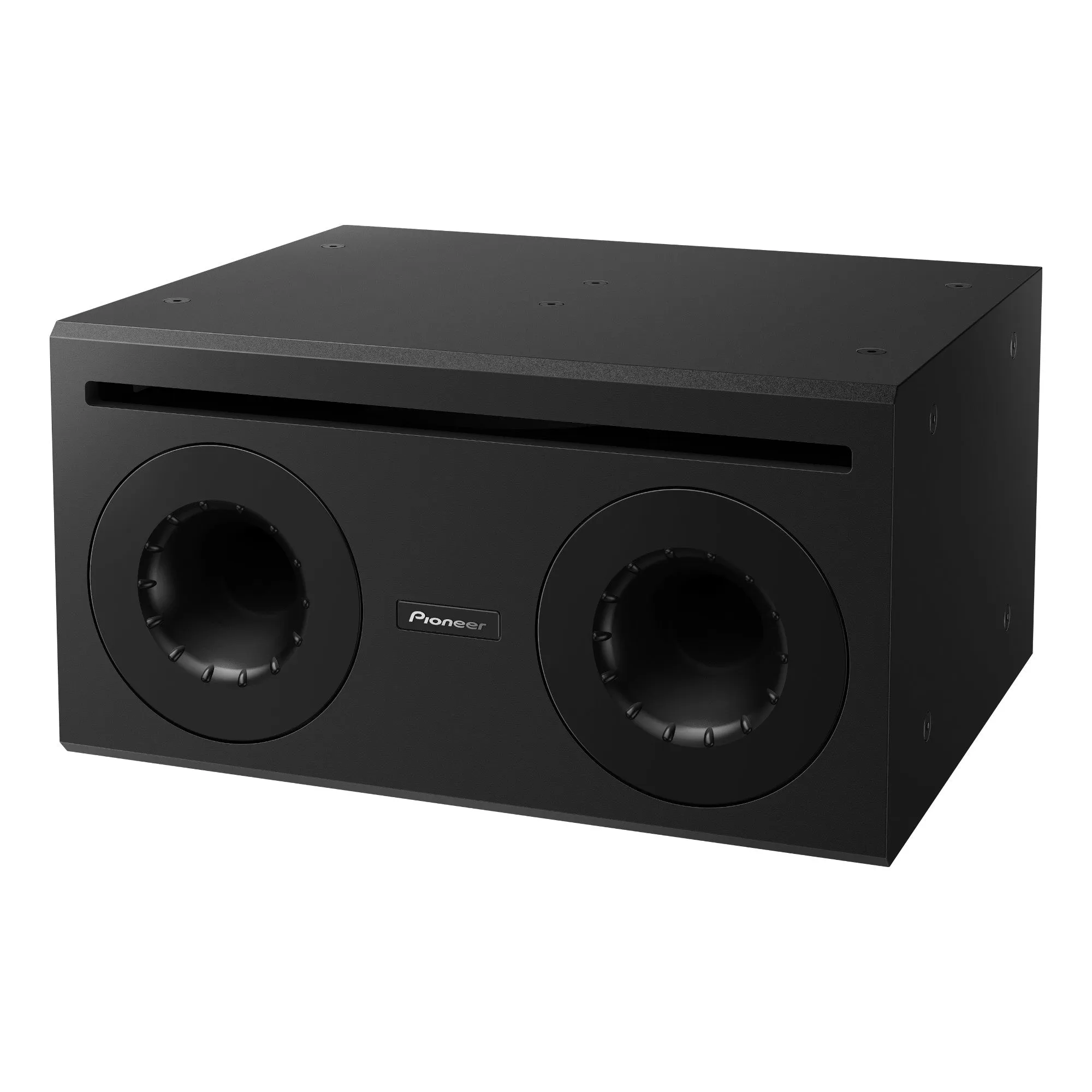 Pioneer Pro Audio 10" Dual Kelton Method Compact Subwoofer for Studio and Home Theater Audio System Equipment - Black Grille