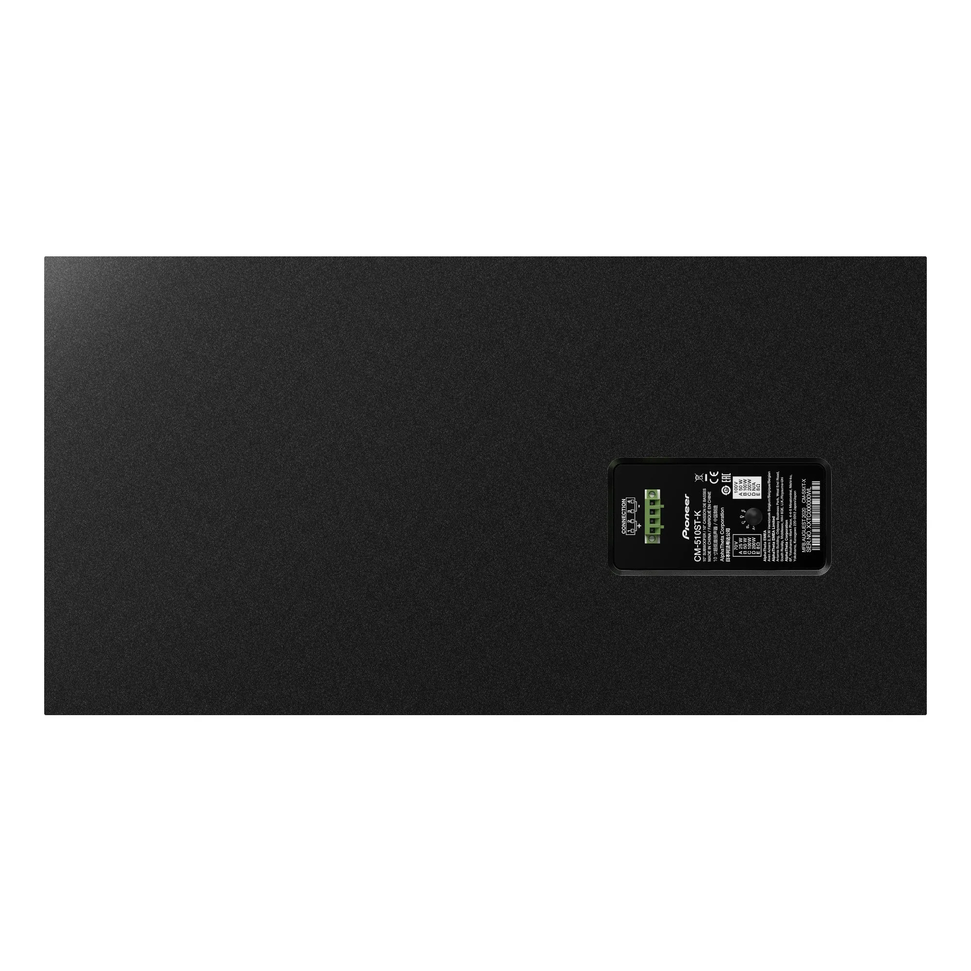 Pioneer Pro Audio 10" Dual Kelton Method Compact Subwoofer for Studio and Home Theater Audio System Equipment - Black Grille