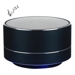 Portable A10 Bluetooth Speaker with LED Light & Mic - Hands-free Calls & TF Card Support