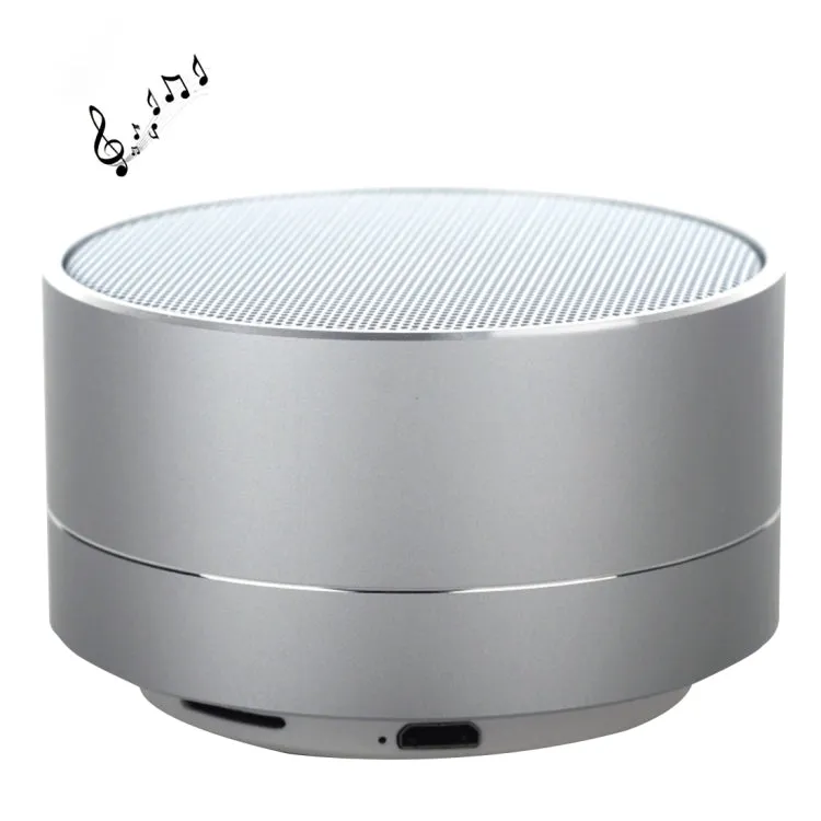 Portable A10 Bluetooth Speaker with LED Light & Mic - Hands-free Calls & TF Card Support