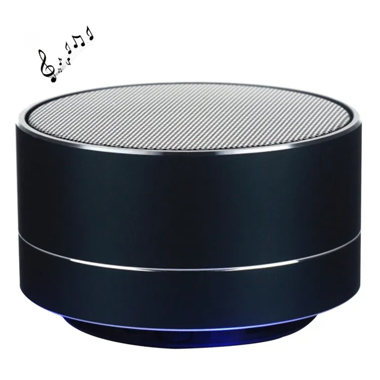 Portable A10 Bluetooth Speaker with LED Light & Mic - Hands-free Calls & TF Card Support