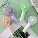Portable Handheld Fan, 3 Speed Mini USB Fan, 500mAh Rechargeable Battery Fan, Beach Accessories, Small Personal Eyelash Fan For Women Makeup, Office, Outdoor, Summer