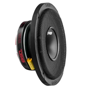 PRO 8" Shallow Coaxial Hybrid Mid-Range Loudspeaker with Built-in Driver 200 Watts Rms 4-Ohm - Grill Included