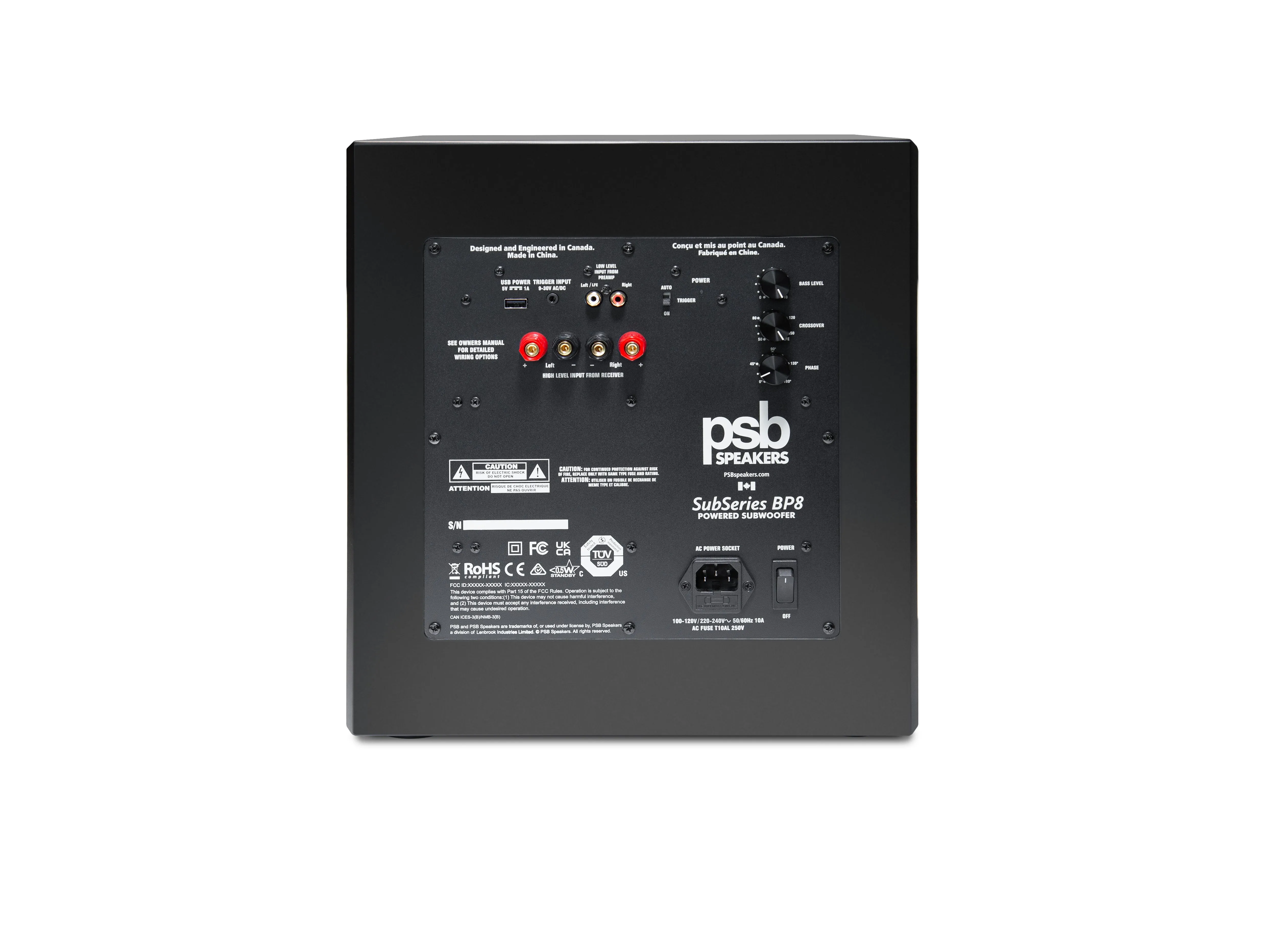PSB Subseries BP8 Powered Subwoofer